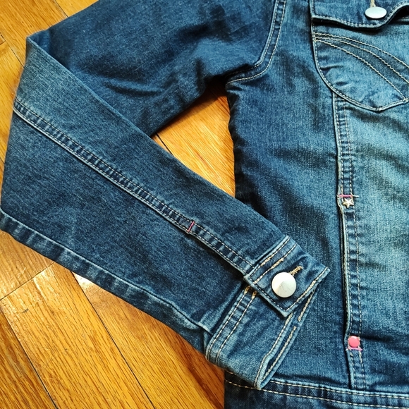Girls jean jacket size medium by Monte Carlo Polo and Jockey club - Picture 2 of 6